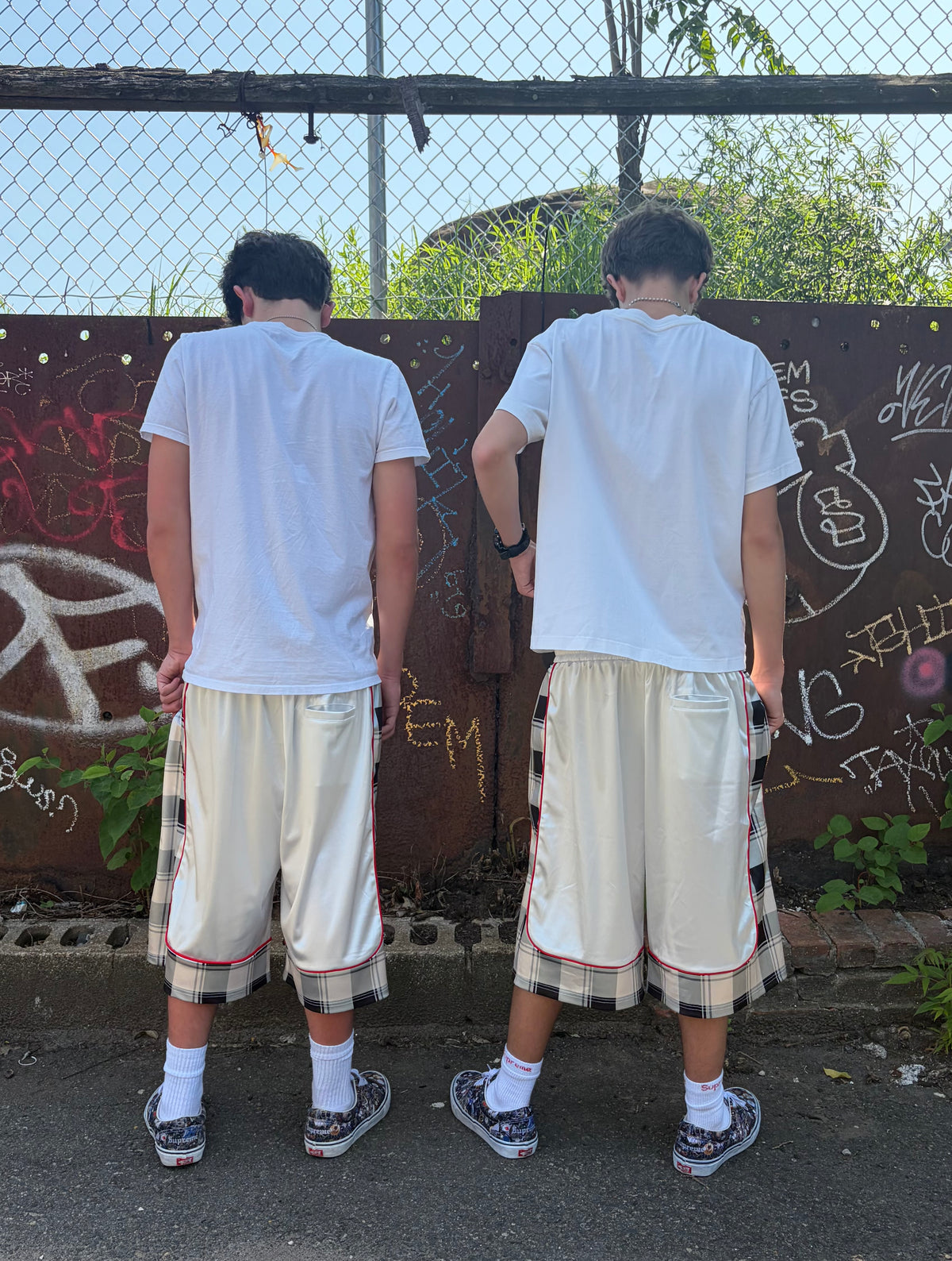 "Ivory" shorts