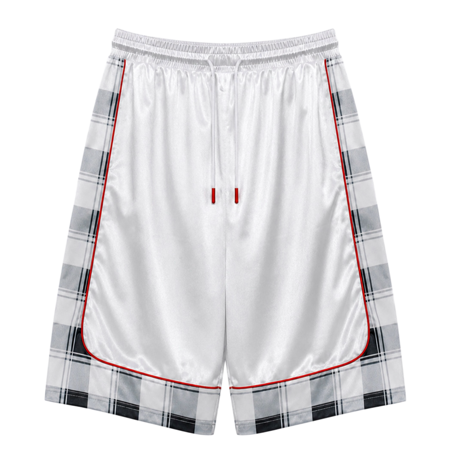 Plaid Hoop Shorts
