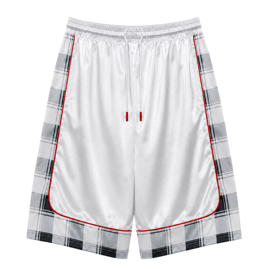 Plaid Hoop Shorts