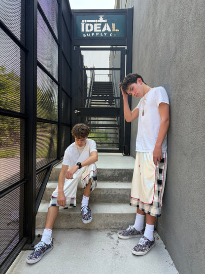 "Ivory" shorts